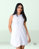 White Shift Dress